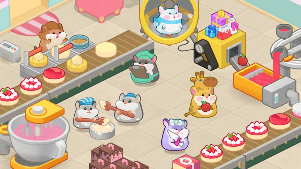 Hamster Cake Factory v1.0.62 MOD APK (Unlimited Money)