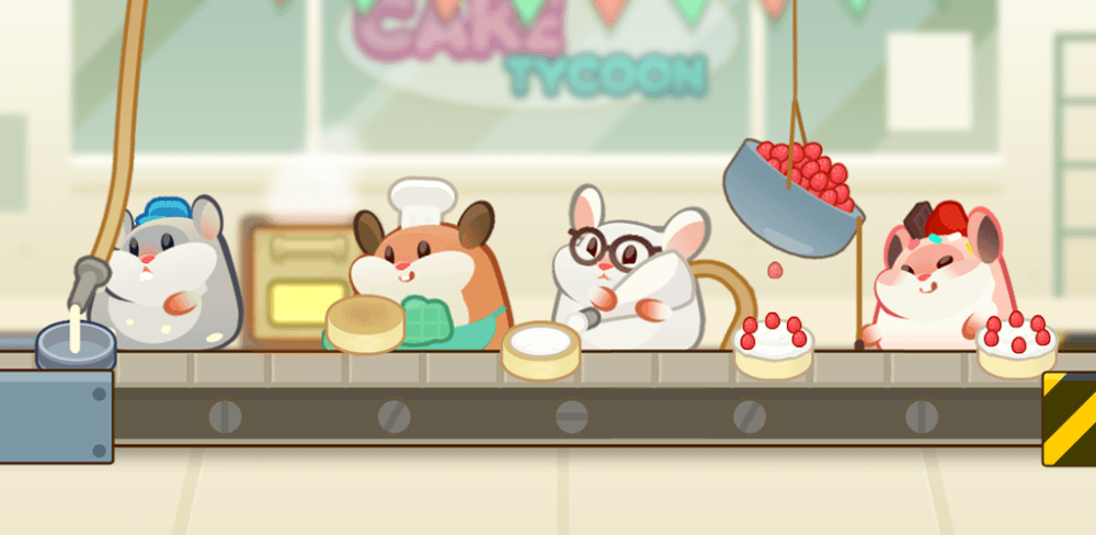 Hamster Cake Factory v1.0.62 MOD APK (Unlimited Money)