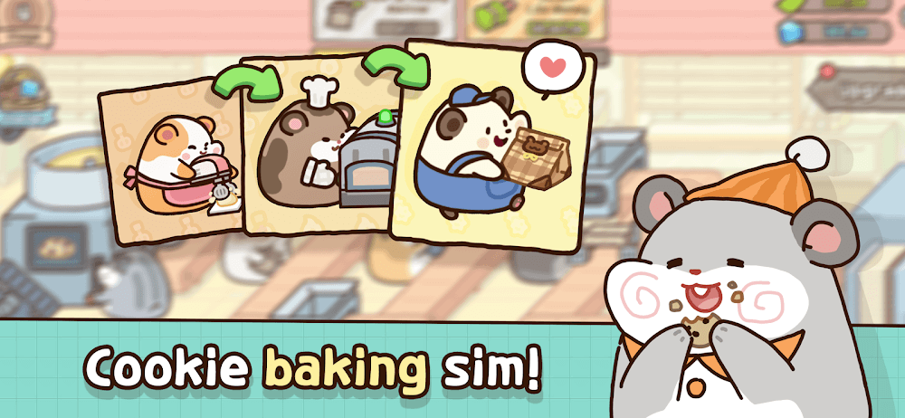 Hamster Cookie Factory v1.19.11 MOD APK (Unlimited Money, Tickets)