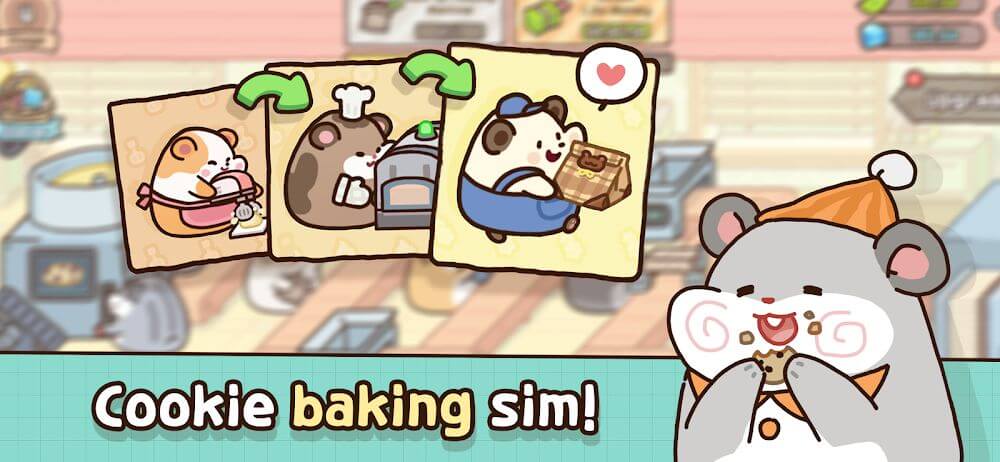 Hamster Cookie Factory v1.19.9 MOD APK (Unlimited Money, Tickets)