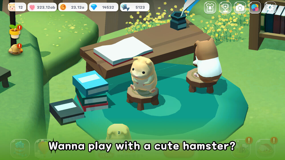 Hamster Village v1.10.10 APK + MOD (Unlimited Diamonds)