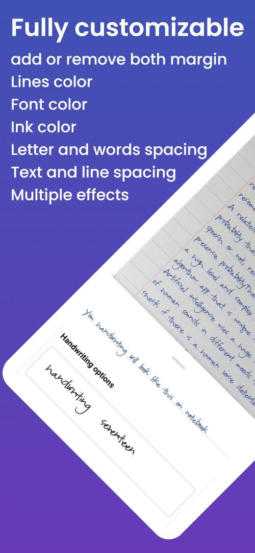 Handwriter v1.7.5 MOD APK (Premium Unlocked)