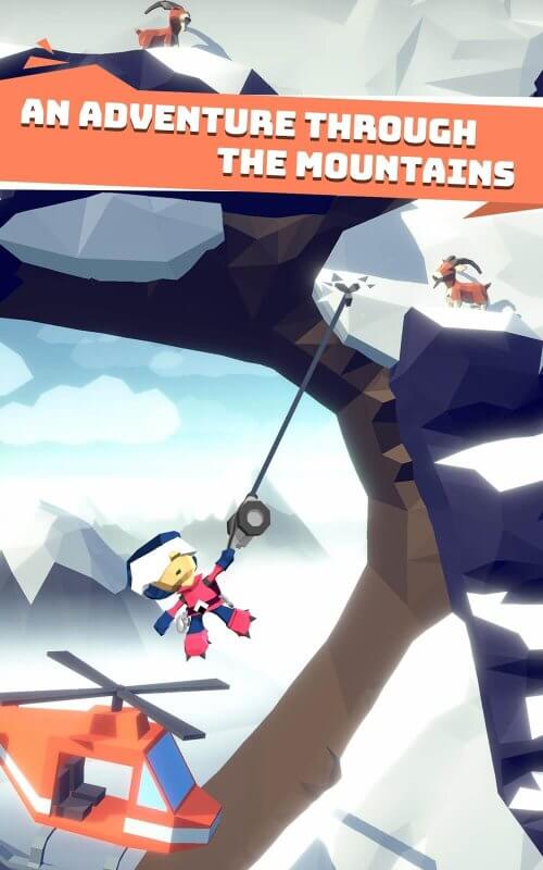 Hang Line: Mountain Climber v1.9.46 MOD APK (Unlimited Gold, Unlocked)