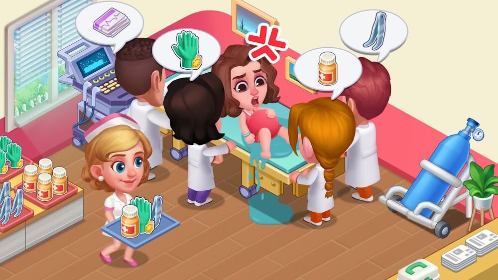 Happy ASMR Hospital v1.0.78 MOD APK (Unlimited Coins/Life)