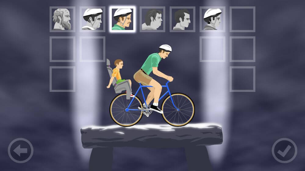 Happy Wheels v1.1.1 MOD APK (Unlock All Levels)