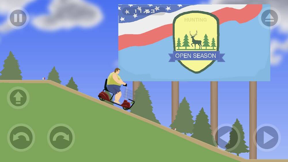 Happy Wheels v1.1.1 MOD APK (Unlock All Levels)