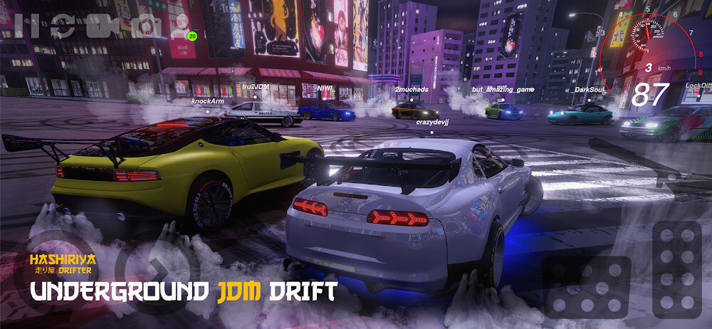 Hashiriya Drifter v2.3.5 MOD APK + OBB (Unlimited Money/Unlocked)