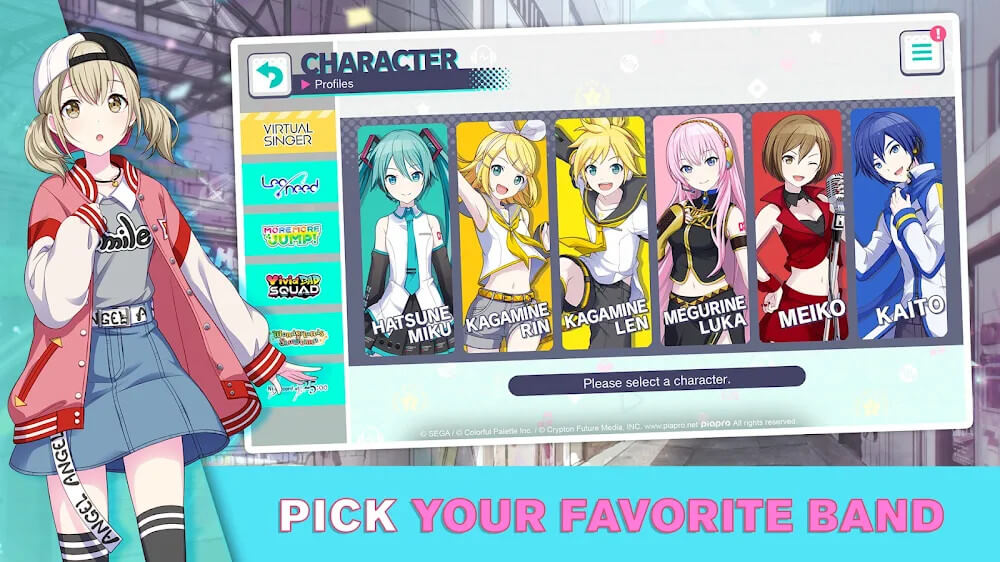 Hatsune Miku v2.3.0 MOD APK (Auto Dance, No Damage, Combo)