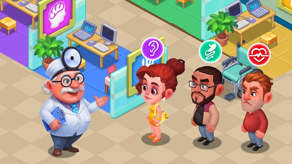 Healthy Hospital: Doctor Dash v1.2.4 MOD APK (Unlimited Diamond)