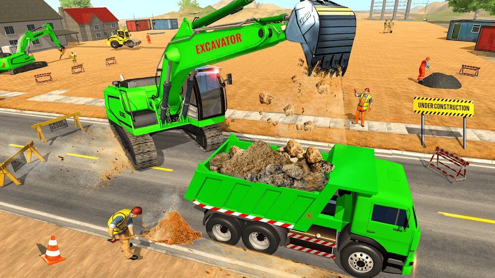 Heavy Excavator Simulator Game v7.7 MOD APK (Speed Game)