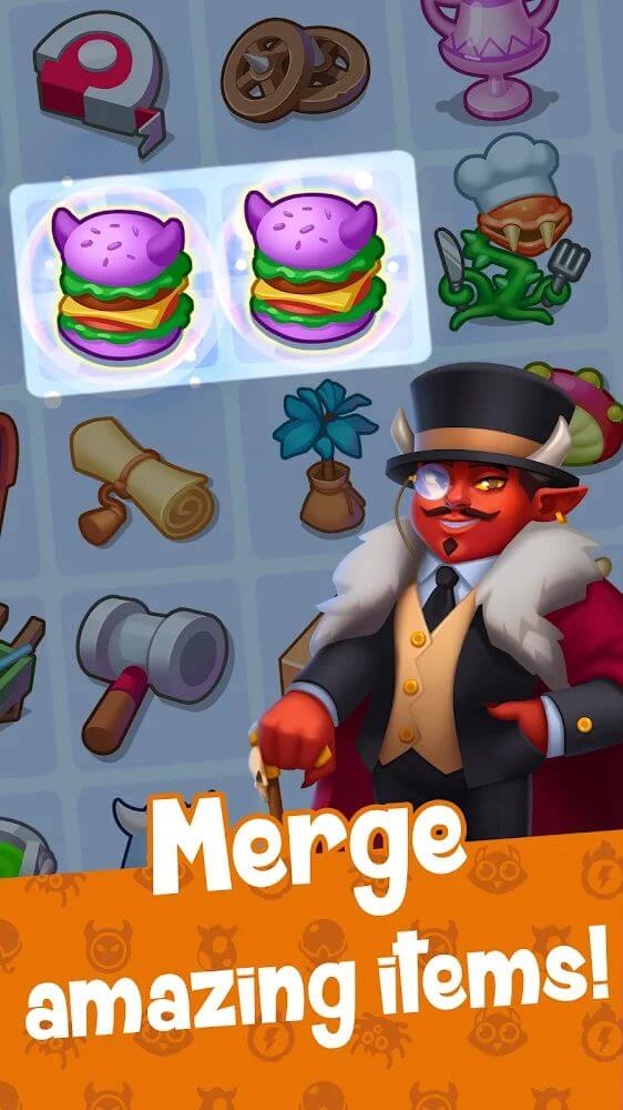 Hell Merge v2.25.6 MOD APK (Unlimited Money)