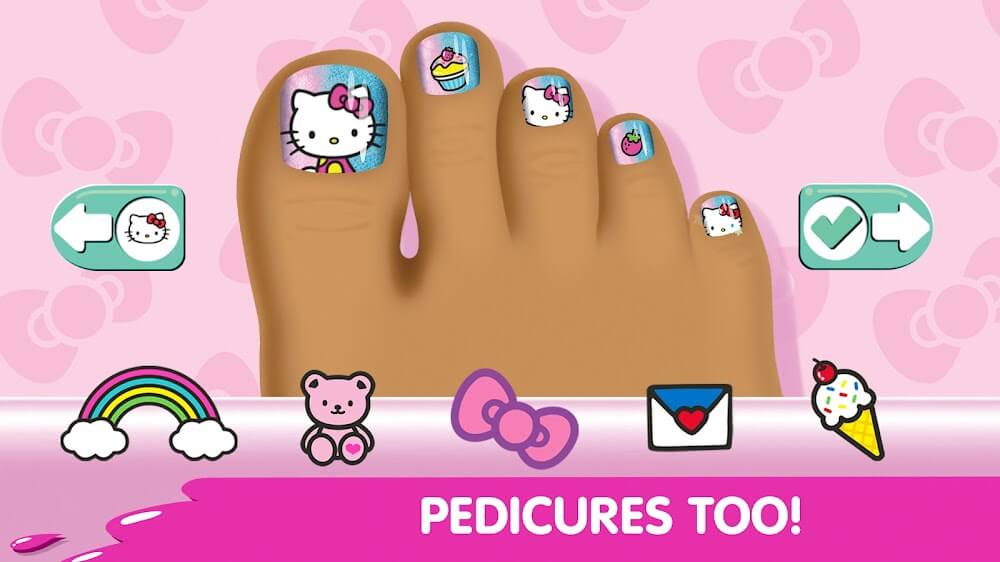 Hello Kitty Nail Salon v2024.2.1 MOD APK (Unlocked All Paid Content)