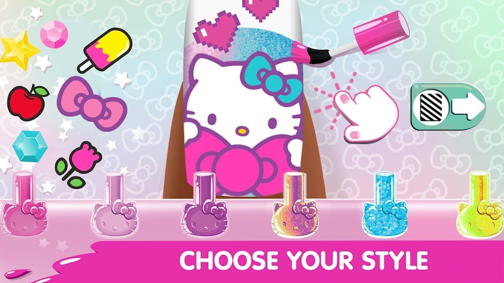 Hello Kitty Nail Salon v2024.2.1 MOD APK (Unlocked All Paid Content)