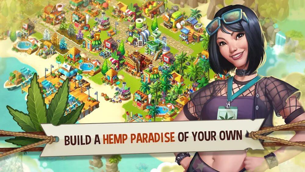 Hemp Paradise v1.4.6216 MOD APK (Unlimited Gems, Coins)