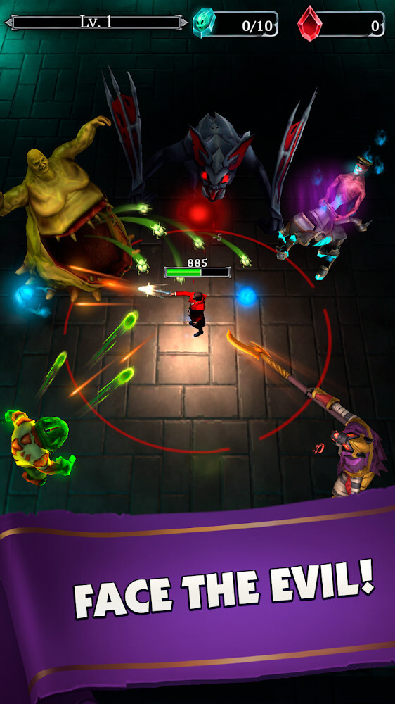 Hero Adventure v0.63.1 MOD APK (Menu/Damage, God Mode, Money)