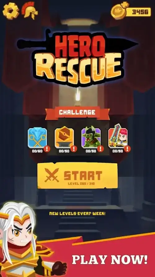 Hero Rescue v1.3.1 MOD APK (Unlimited Coins, Hearts)