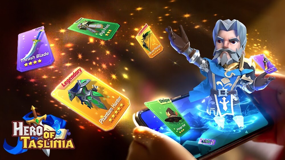 Hero of Taslinia v1.26.0 MOD APK (God Mode, One Hit, VIP)