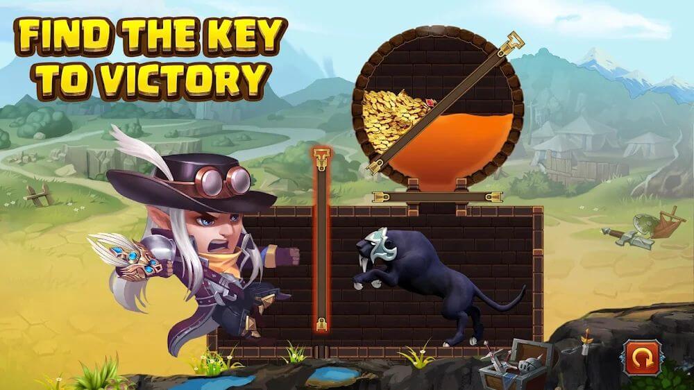 Heroes Charge HD v2.1.375 MOD APK (God Mod, One Hit, Free Skills)