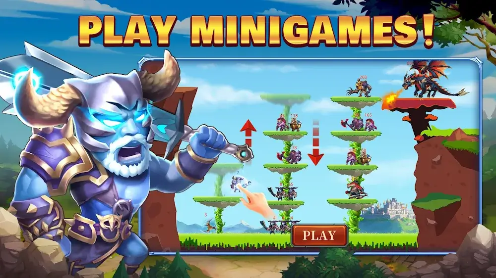 Heroes Charge v2.1.415 MOD APK (God Mod, One Hit, Free Skills)