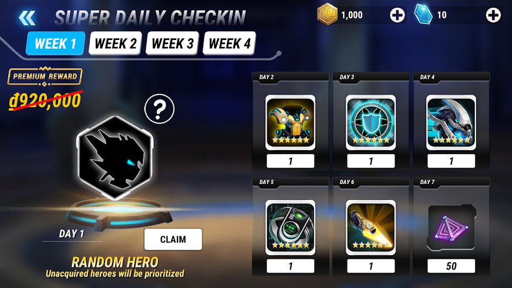 Heroes Infinity Premium v1.35.08 MOD APK (Unlimited Money) Download