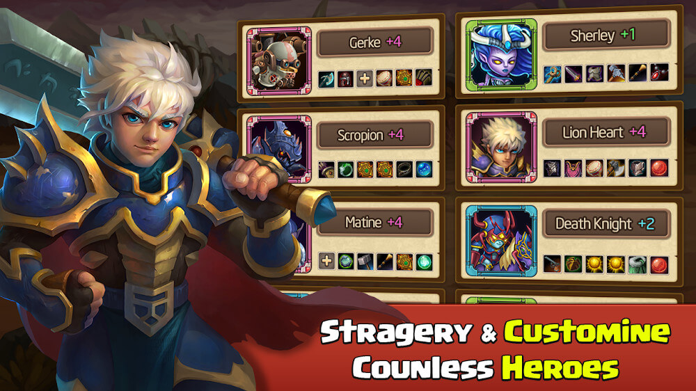 Heroes Legend v2.8.3 MOD APK (Menu/Auto Win)