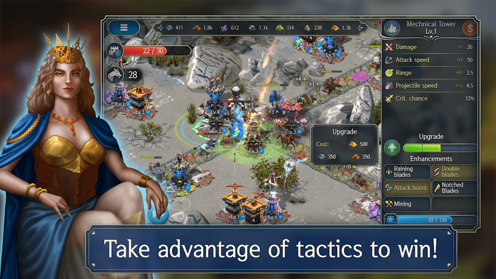 Heroes of Tactics v1.2.8 MOD APK (Unlimited Money)