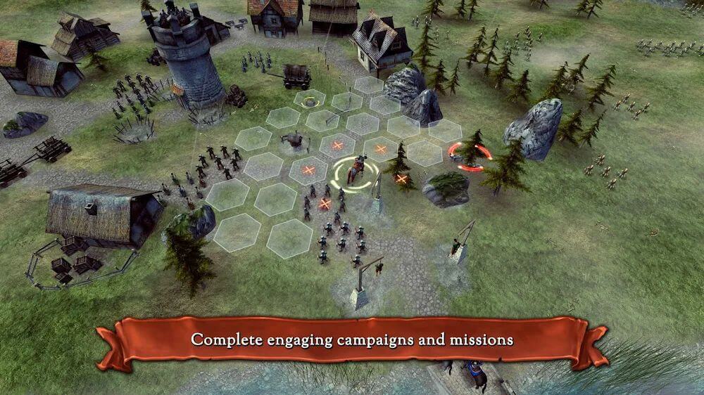 Hex Commander: Fantasy Heroes v5.2.2 MOD APK (Unlimited Money, Unlocked Race)