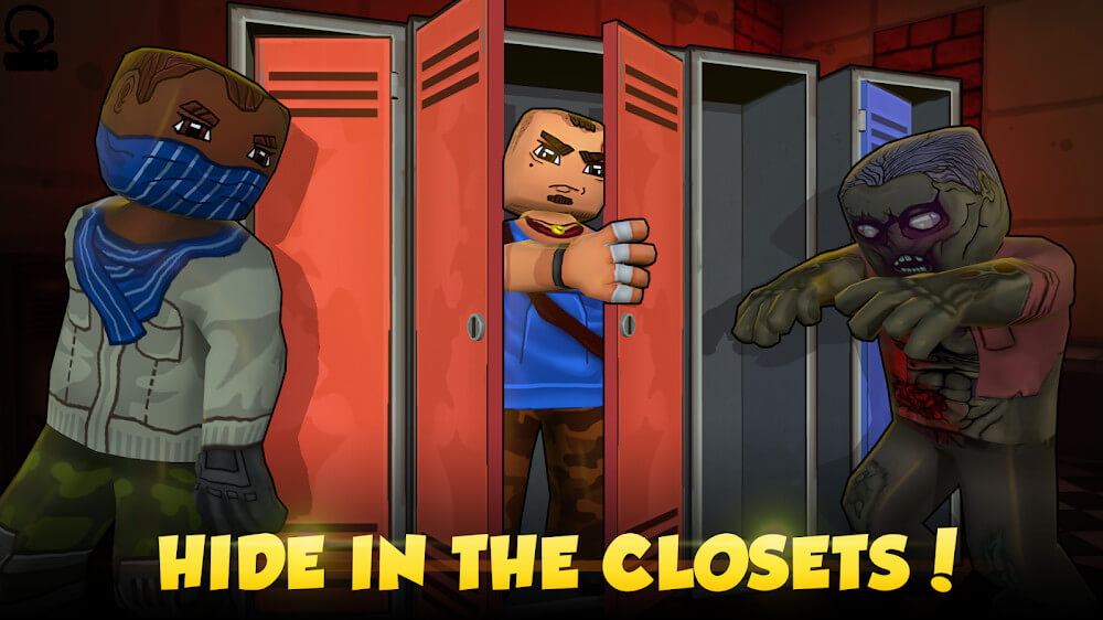 Hide from Zombies v1.01 MOD APK + OBB (God Mode, Ammo)