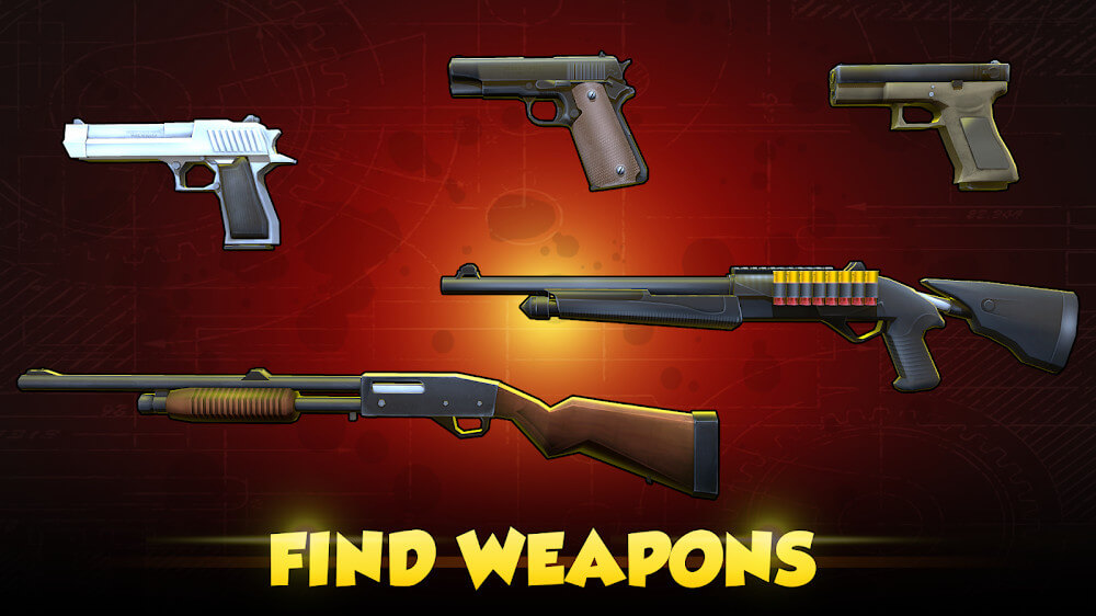 Hide from Zombies v1.01 MOD APK + OBB (God Mode, Ammo)