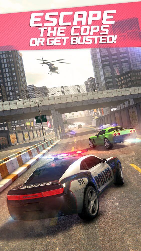 Highway Getaway: Police Chase v1.4.008 MOD APK (Unlimited Money, Free Upgrade)