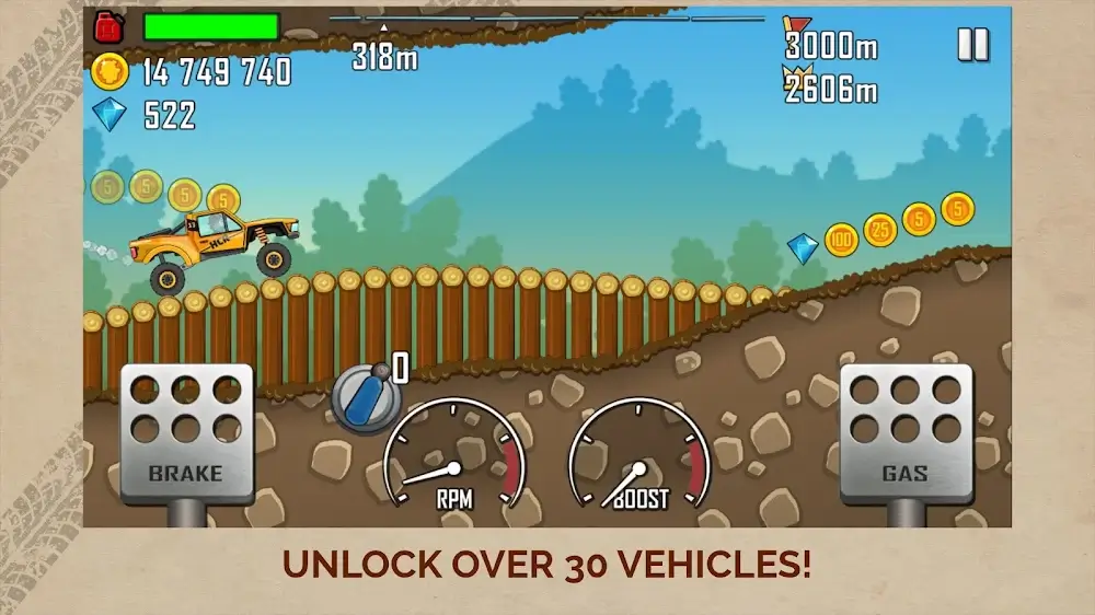 Hill Climb Racing MOD APK v1.62.3 (Unlimited Money)