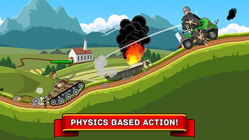 Hills of Steel MOD APK 4.4.1-359 (Unlimited Money) for Android