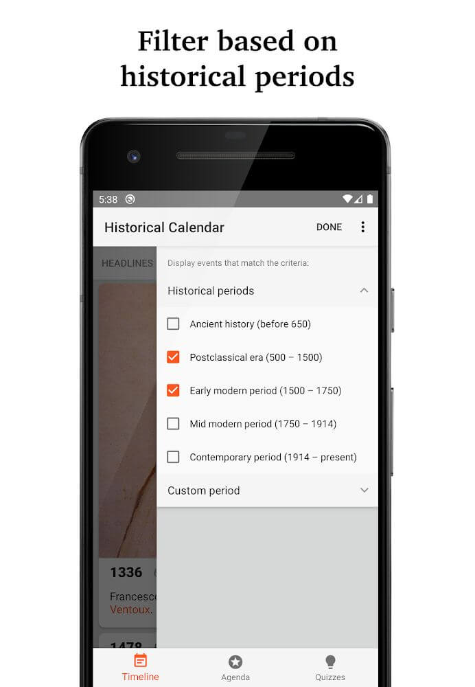 Historical Calendar v6.0.9 APK + MOD (Premium Unlocked)