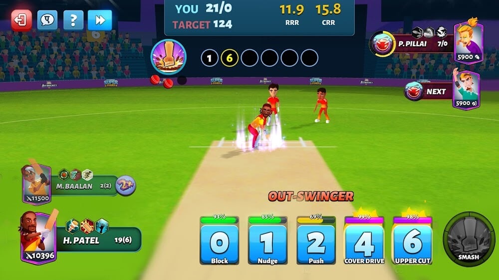 Hitwicket Superstars v8.6.1 MOD APK (Menu, Unlimited Energy, Easy Win)