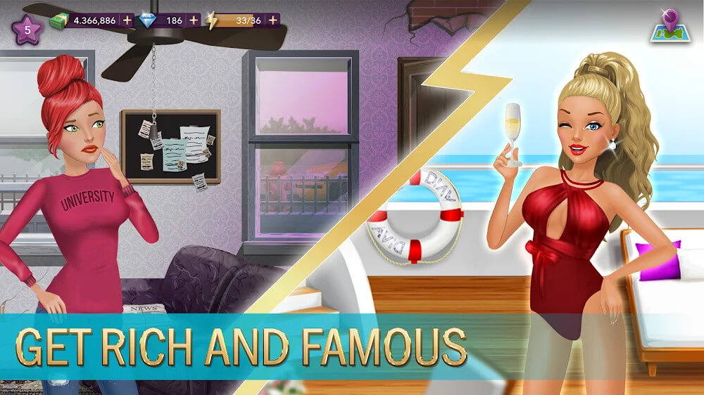 Hollywood Story v12.3 MOD APK (Unlimited Money)