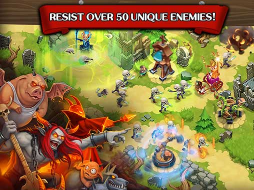 Holy TD: Epic Tower Defense 1.52 Apk + Mod for Android