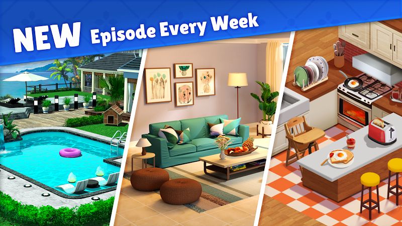 Home Design: Caribbean Life v1.6.26 MOD APK (Unlimited Money/Lives)