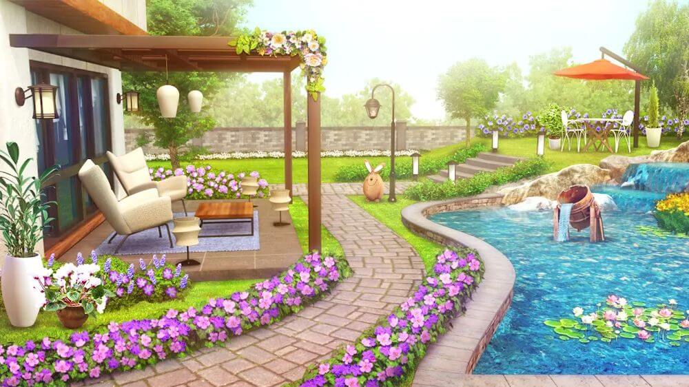 Home Design: My Dream Garden v1.45.1 MOD APK (Unlimited Money)