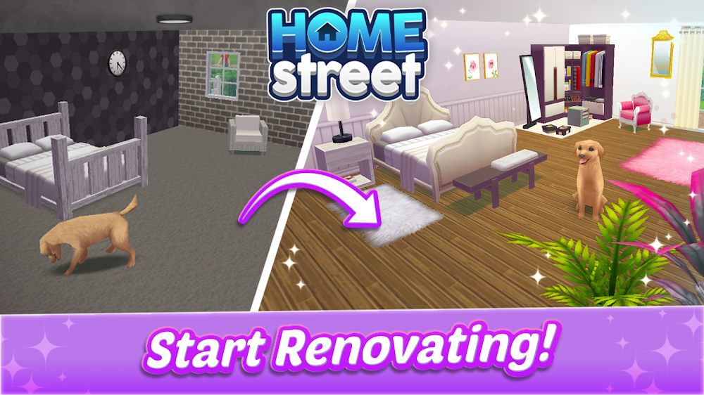 Home Street v0.37.11 MOD APK + OBB  (Unlimited Coins)