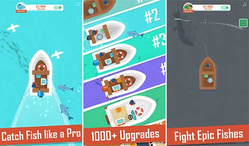 Hooked Inc: Fisher Tycoon 2.23.2 Apk + Mod (Free Shopping) Android