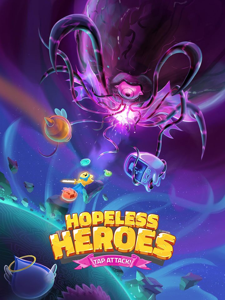 Hopeless Heroes: Tap Attack MOD APK 2.1.0 (Unlimited Money)