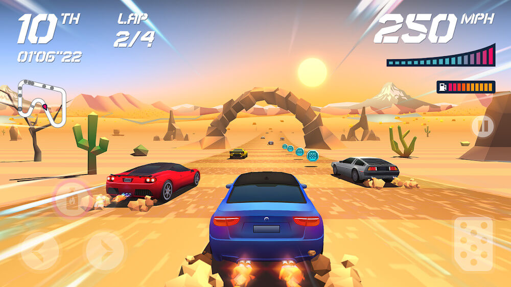 Horizon Chase v2.6.5 MOD APK (Unlocked All Content)