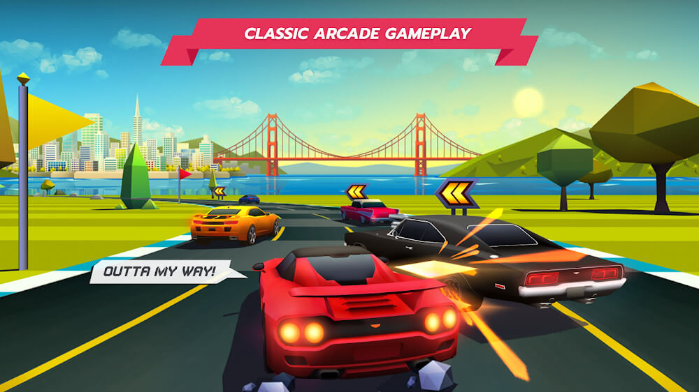 Horizon Chase v2.6.5 MOD APK (Unlocked All Content)