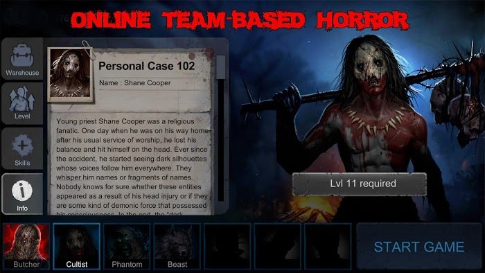 Horrorfield v1.4.3 MOD APK (Map Hack/Freeze) Download for Android