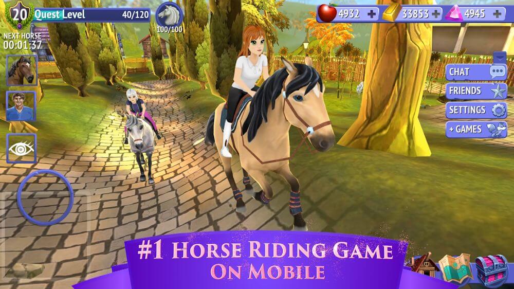 Horse Riding Tales v1149 MOD APK (Vip Level 7, Magic Stable)