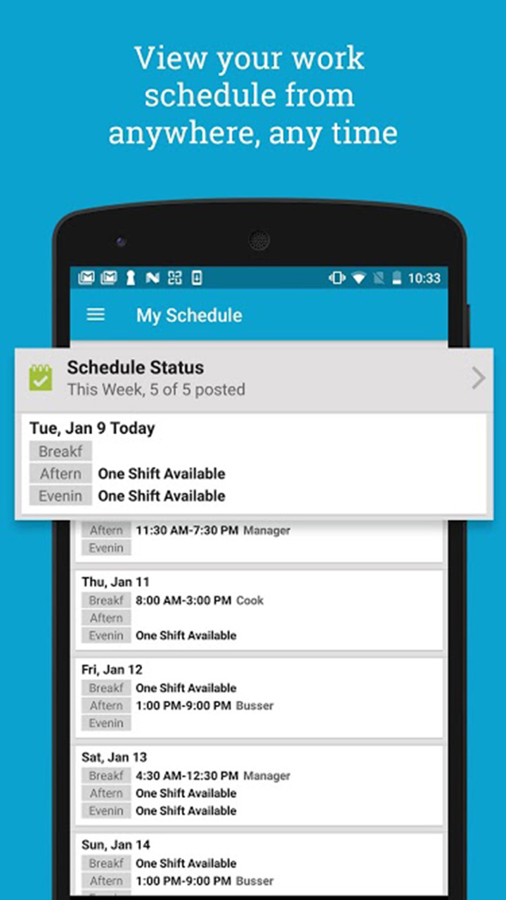 HotSchedules MOD APK 4.196.0-1504 (Paid for free)