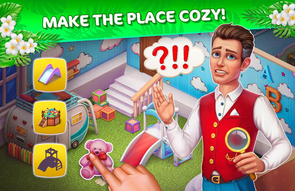 Hotel Blast v1.21.1 APK + MOD (Unlimited Money, Keys, Lives)