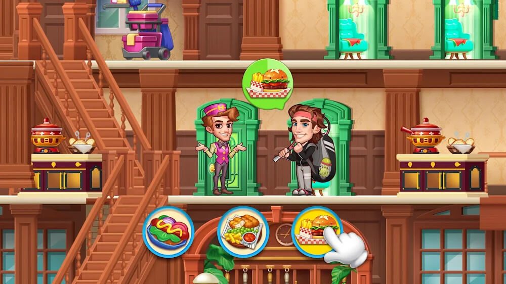 Hotel Craze Cooking Game v1.0.76 MOD APK (Unlimited Money)