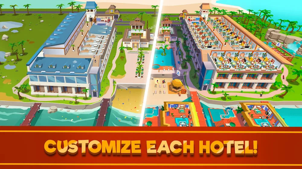 Hotel Empire Tycoon v3.4 MOD APK (Unlimited Money)