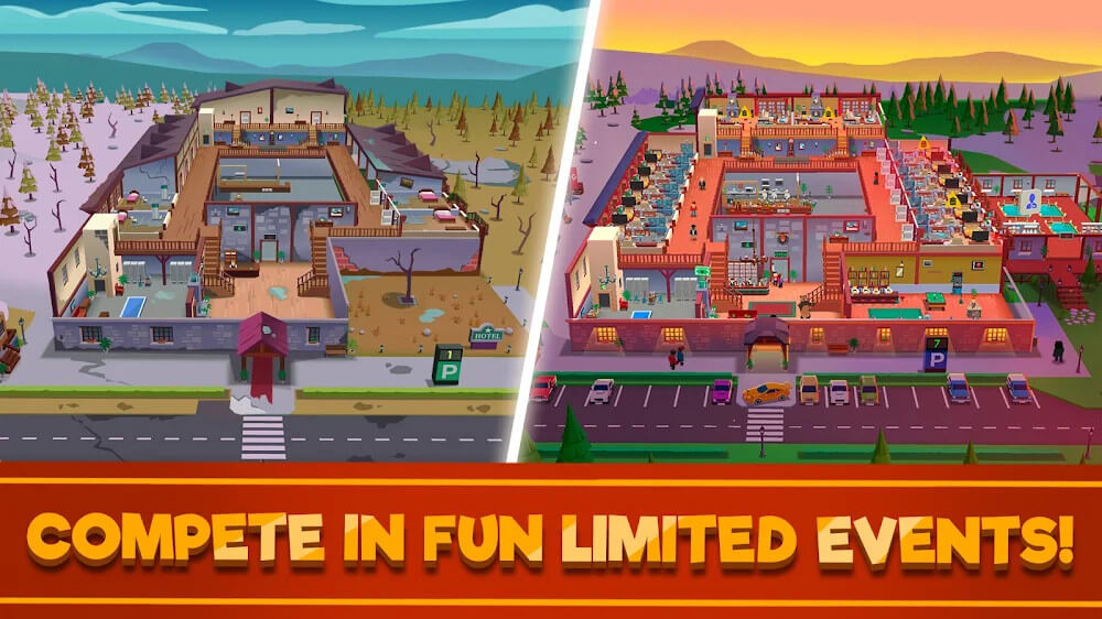 Hotel Empire Tycoon v3.4 MOD APK (Unlimited Money)